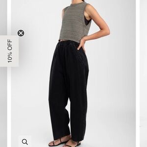Micaela Greg barrel pant